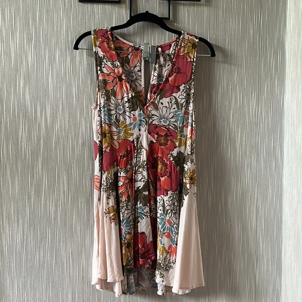 Free People Backyard Party Tunic Dress - Picture 6 of 8